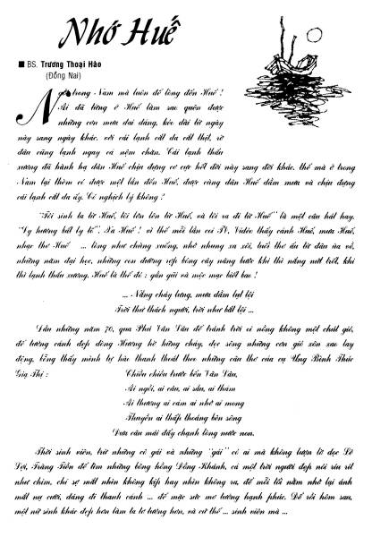 Ky Yeu cuu sinh vien Dai Hoc Y Khoa Hue 2000-2001 / Page 25