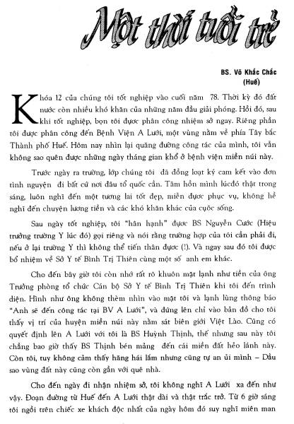 Ky Yeu cuu sinh vien Dai Hoc Y Khoa Hue 2000-2001 / Page 28