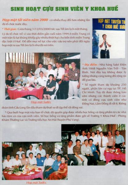 Ky Yeu cuu sinh vien Dai Hoc Y Khoa Hue 2000-2001 / Page 50