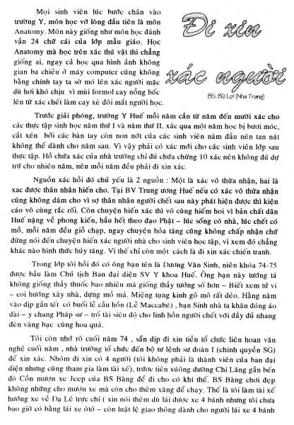 Ky Yeu cuu sinh vien Dai Hoc Y Khoa Hue 2000-2001 / Page 72