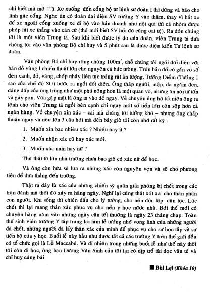 Ky Yeu cuu sinh vien Dai Hoc Y Khoa Hue 2000-2001 / Page 73