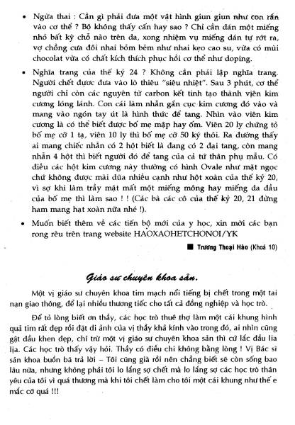 Ky Yeu cuu sinh vien Dai Hoc Y Khoa Hue 2000-2001 / Page 78
